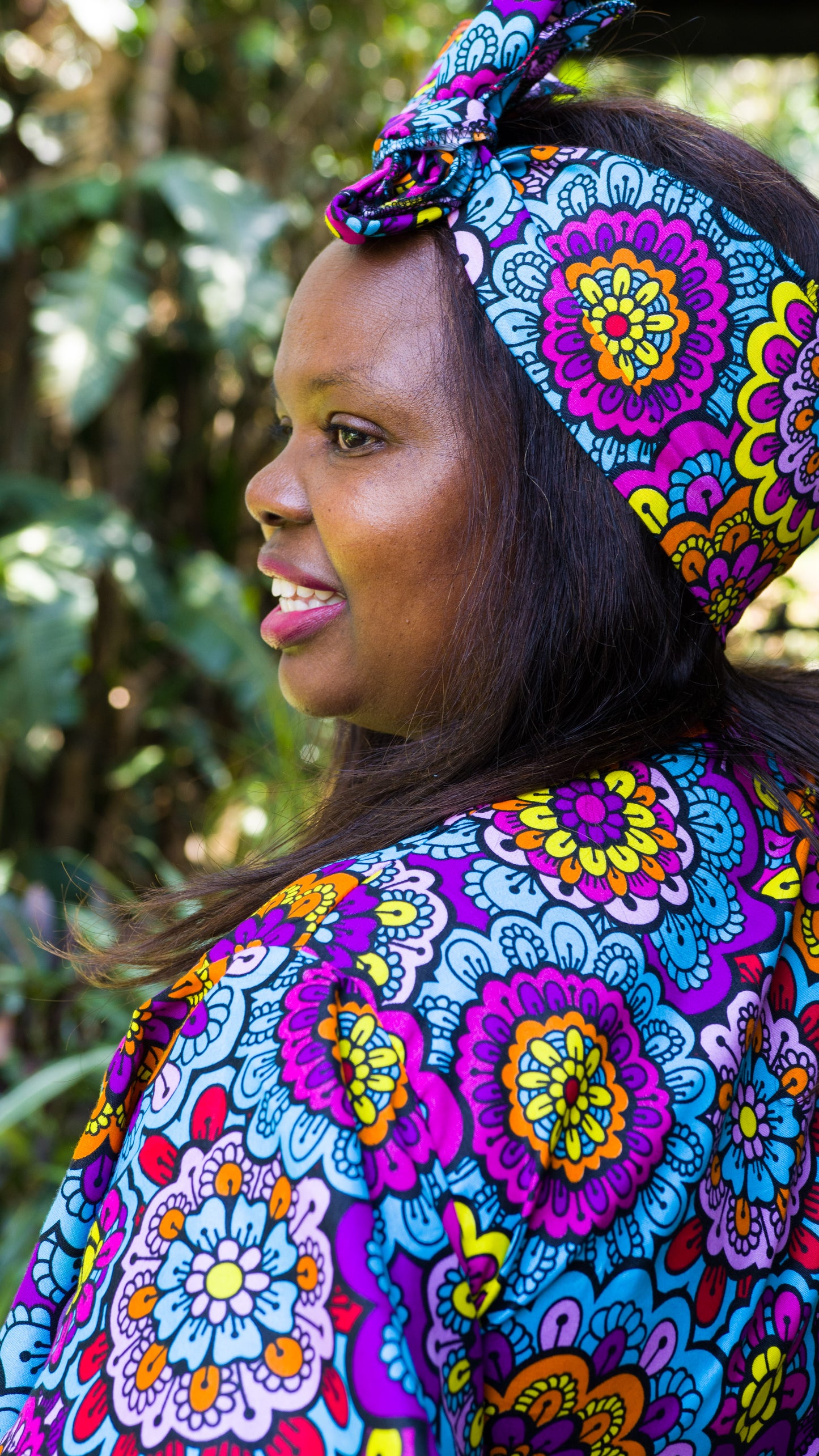 THE PINAFORE WRAP / AMANI PRINT