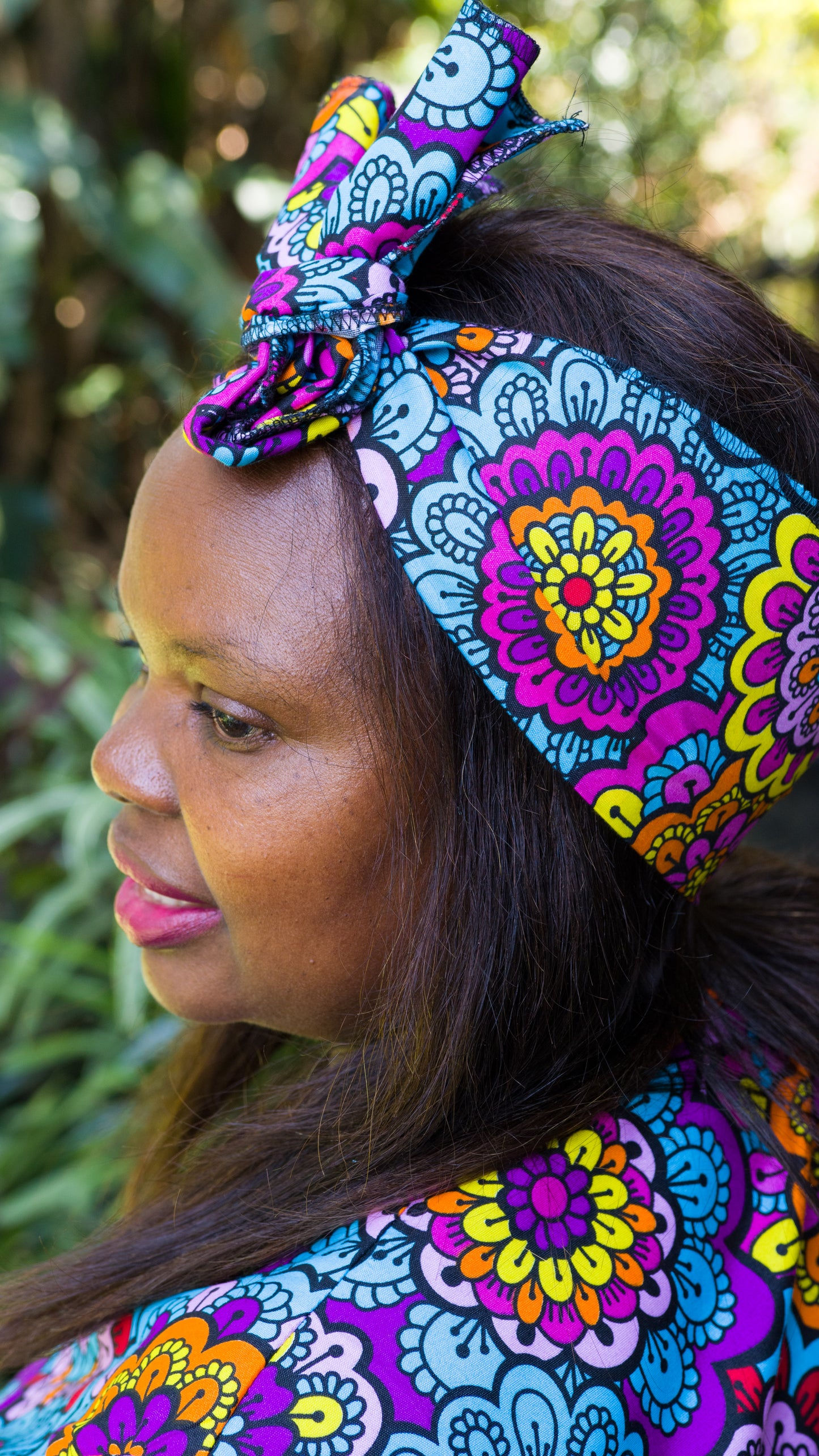 THE PINAFORE WRAP / AMANI PRINT