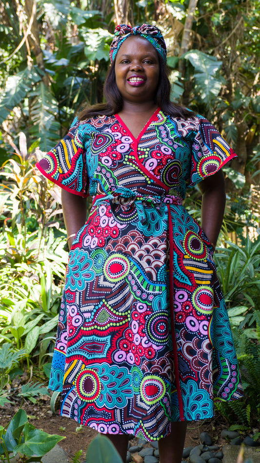 THE NDUMI WRAP / BITITI PRINT