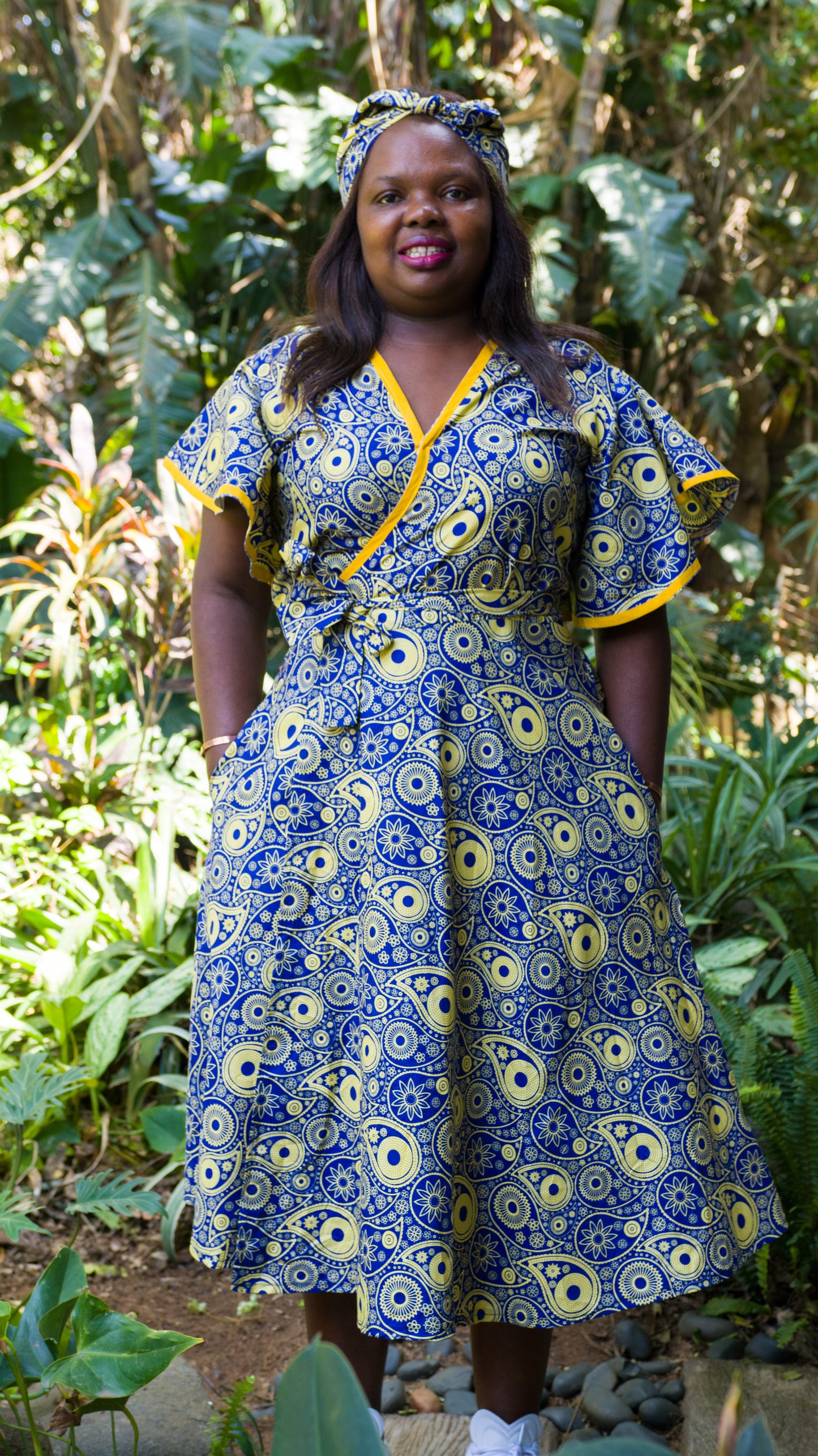 THE NDUMI WRAP / MALAIKA PRINT