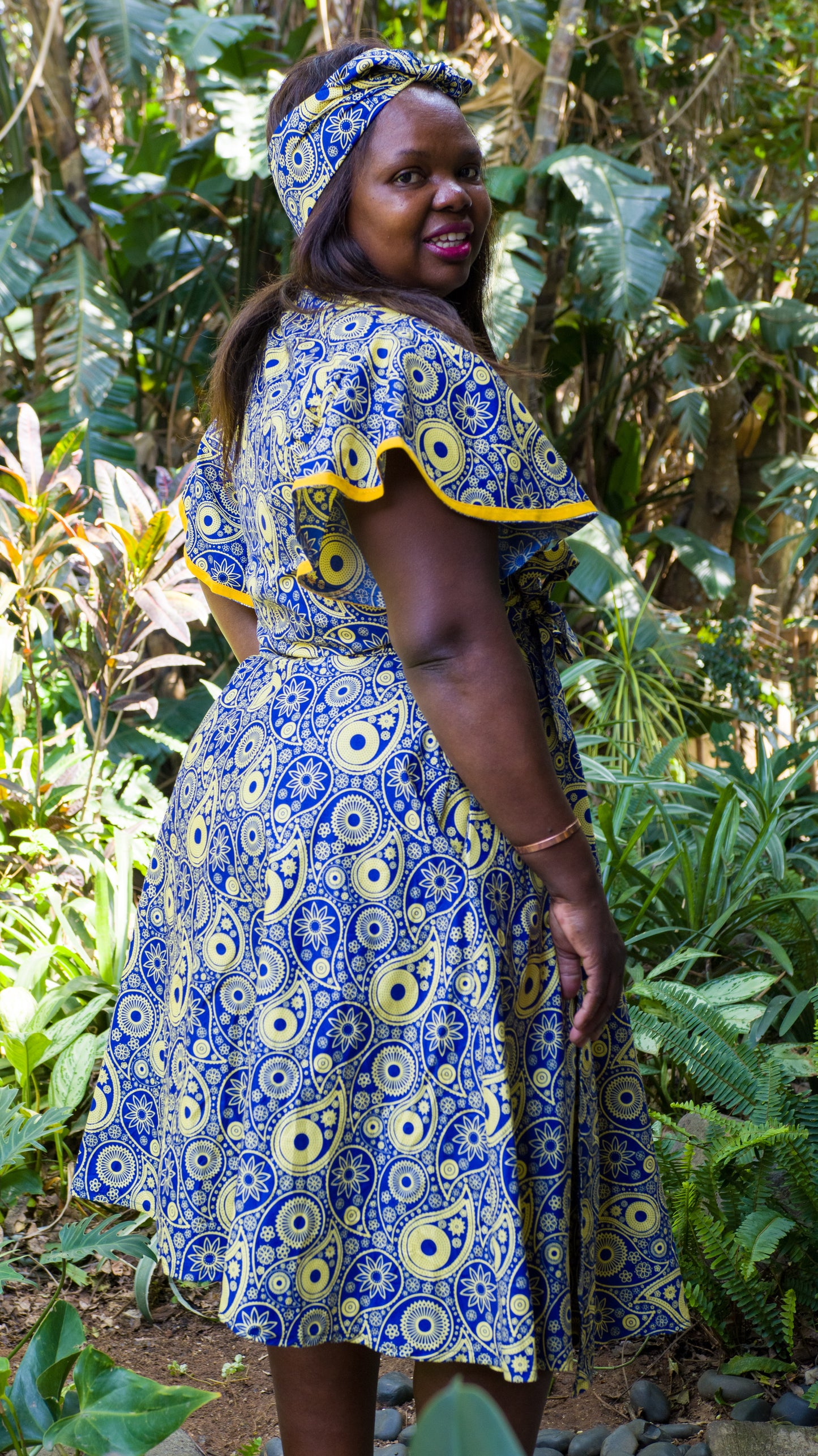 THE NDUMI WRAP / MALAIKA PRINT