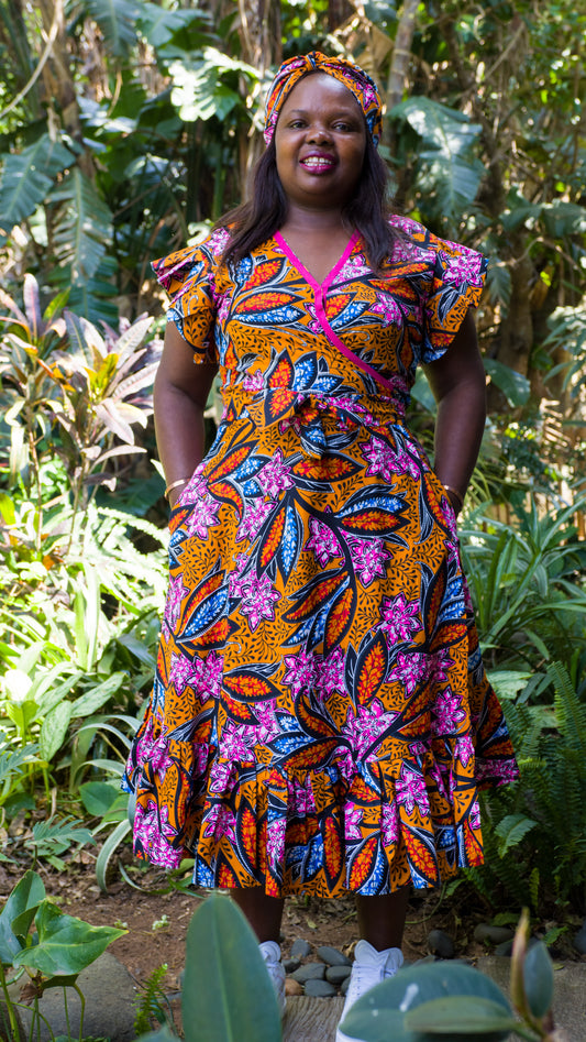 THE UKHWINI WRAP / ZURI PRINT