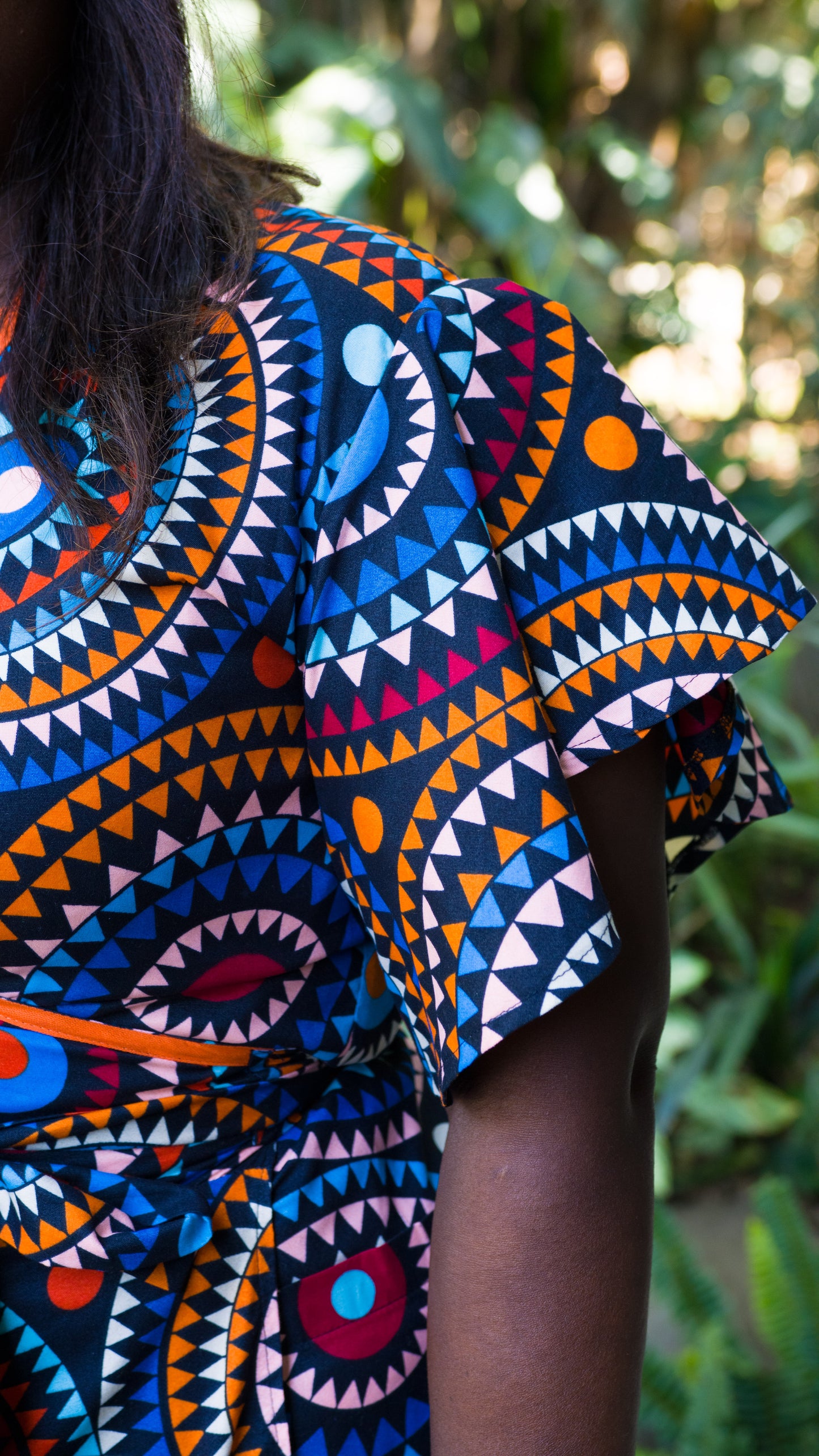 THE PINAFORE WRAP / BARAKA PRINT