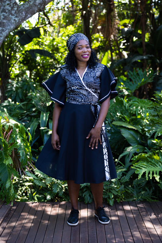 THE NDUMI WRAP / CHA-CHA PRINT