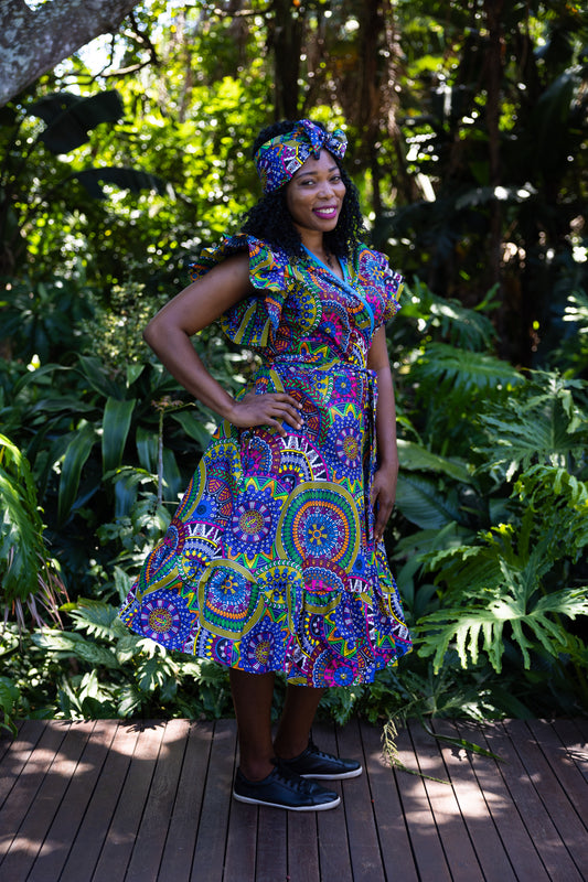 THE UKHWINI WRAP / ANKARA PRINT