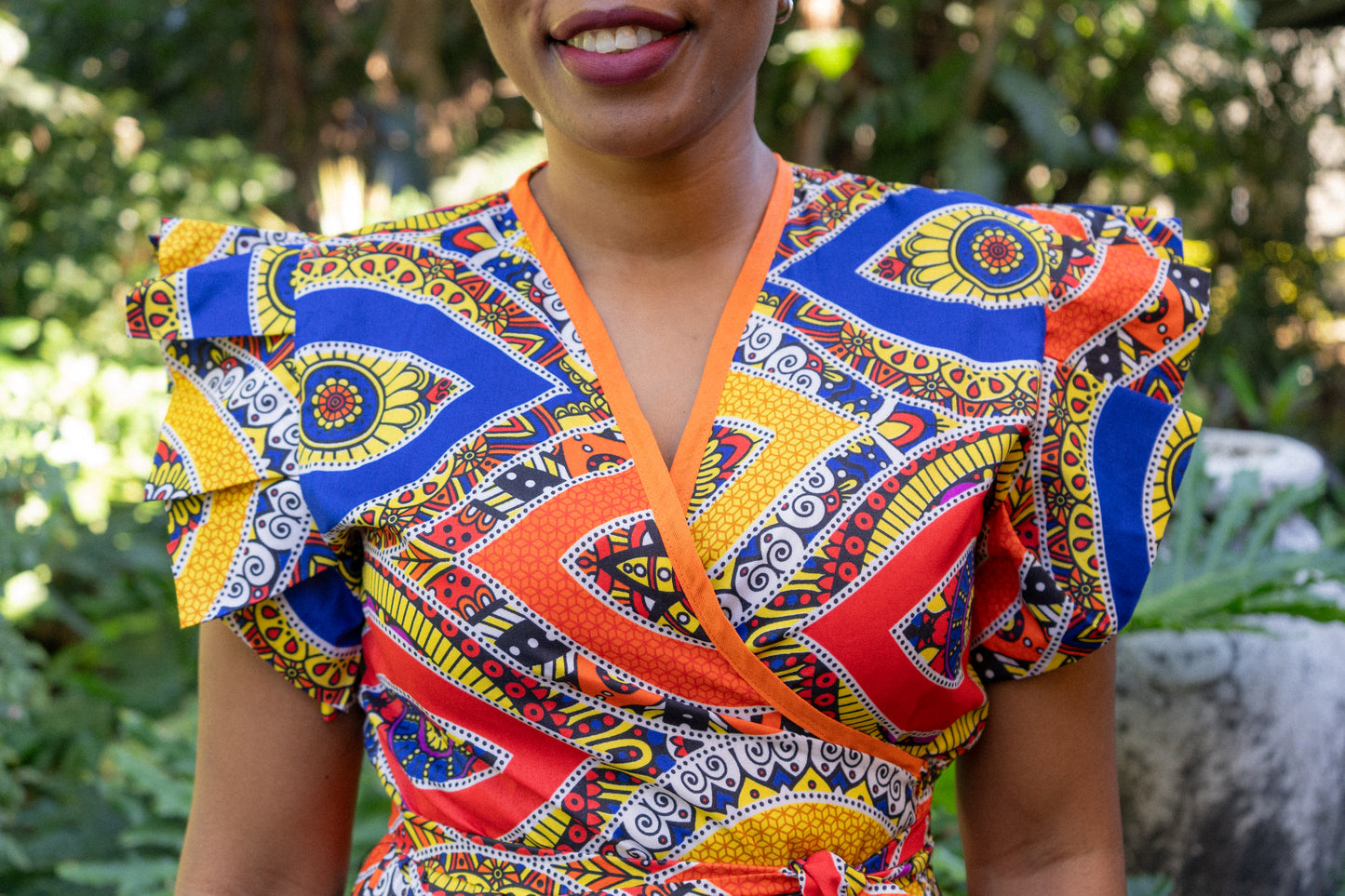 THE UKHWINI WRAP / JAVA PRINT
