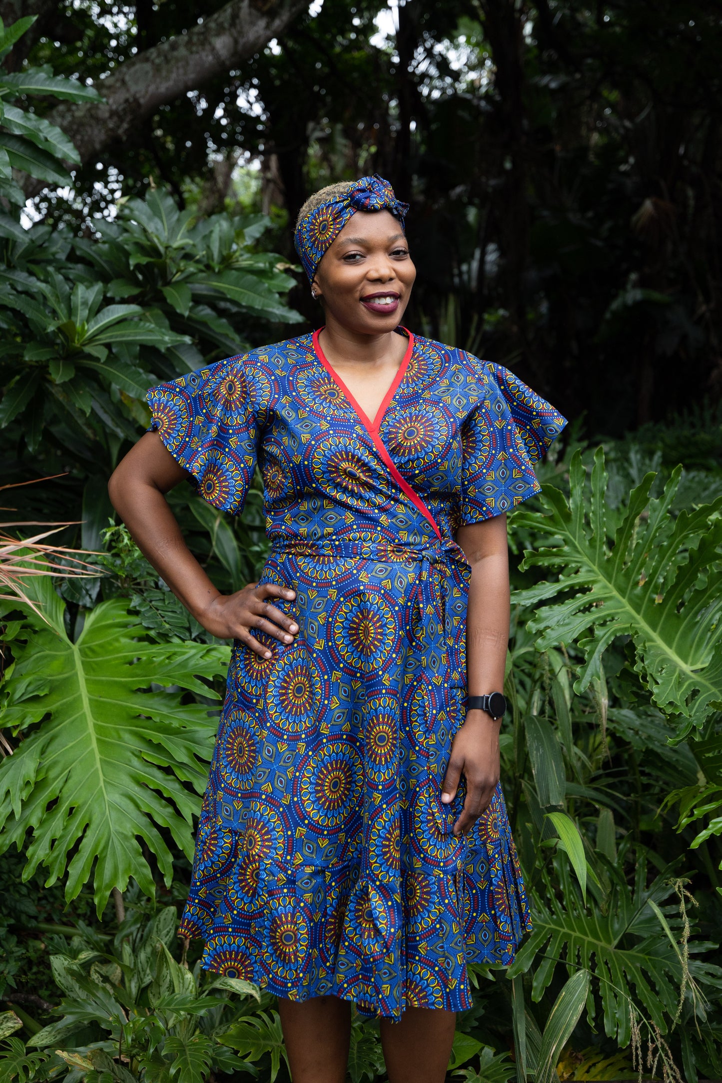 THE PINAFORE WRAP / JABALI PRINT