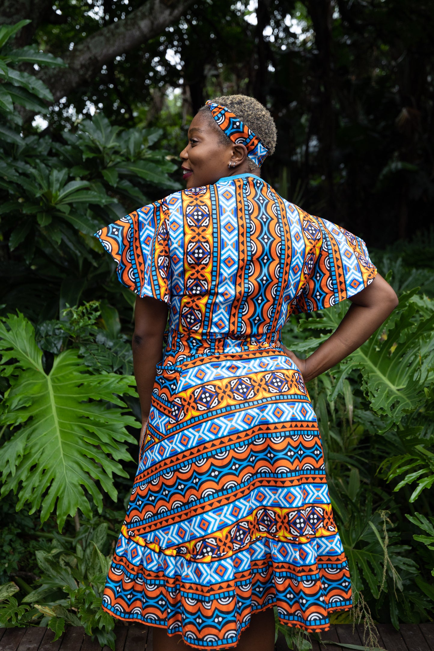 THE PINAFORE WRAP / WEMA PRINT