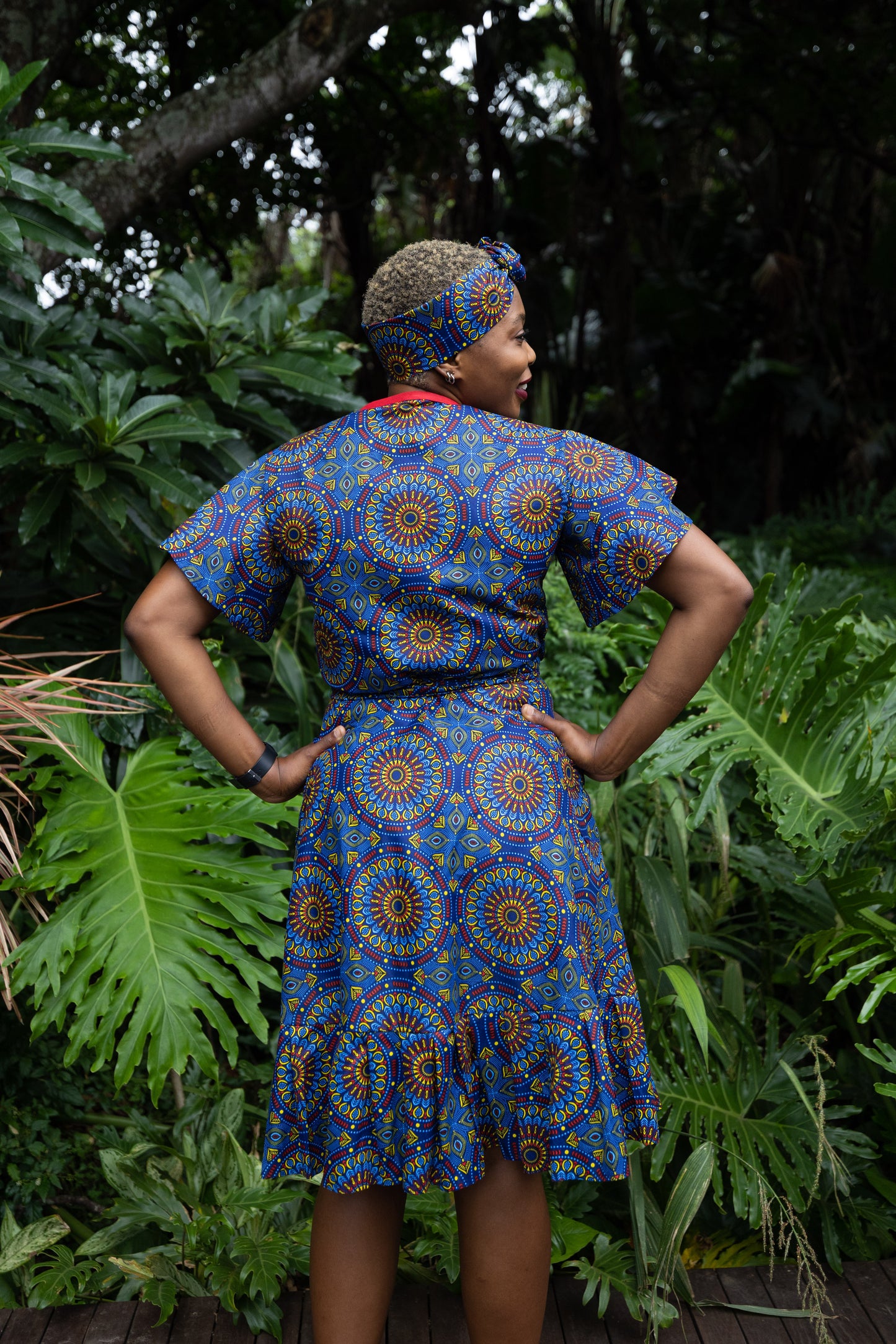THE PINAFORE WRAP / JABALI PRINT