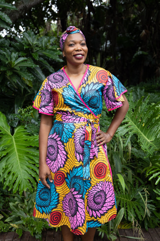 THE NDUMI WRAP / YAHYA PRINT