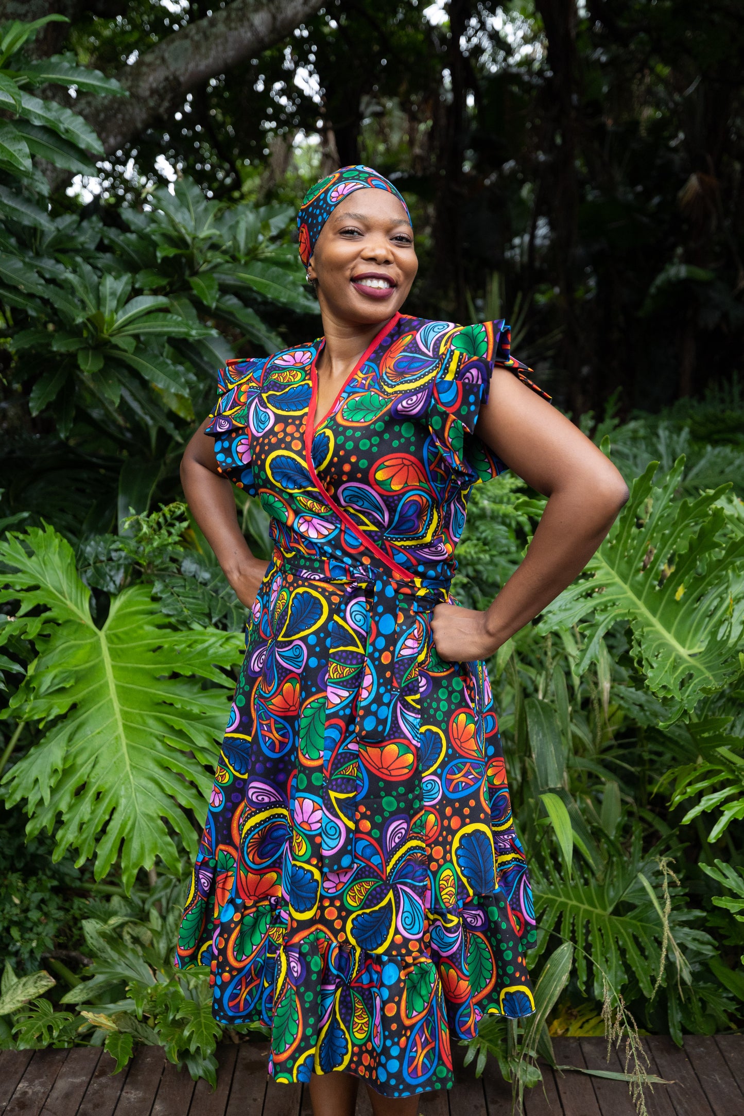 THE UKHWINI WRAP / TAMU PRINT